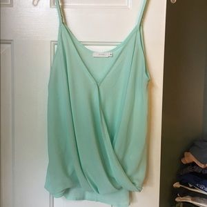 Turquoise tank top