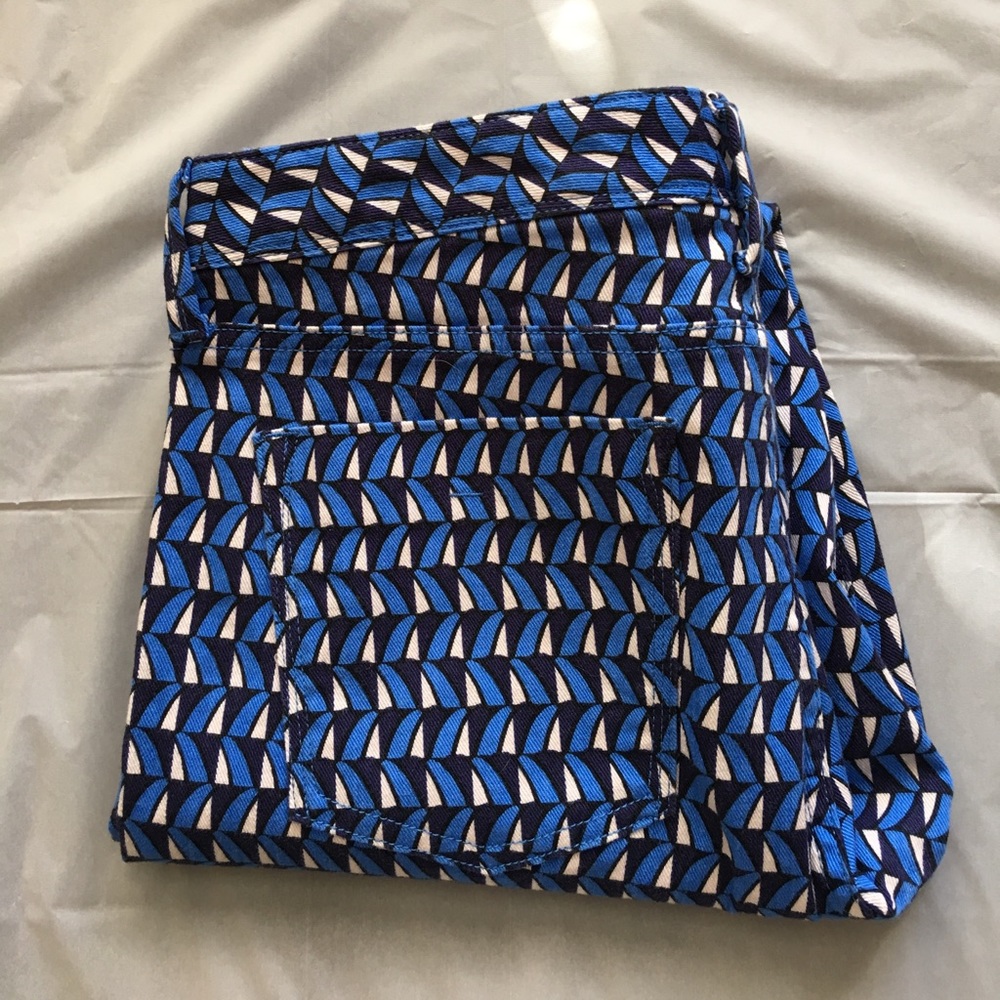 Banana Republic Sloan-Fit Blue Print Skinny 30 - Picture 3 of 5