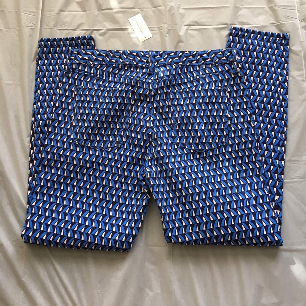 Banana Republic Sloan-Fit Blue Print Skinny 30 - Picture 5 of 5