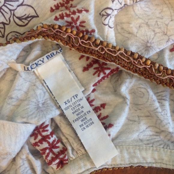 Lucky Brand XS Tank Top - Picture 4 of 4