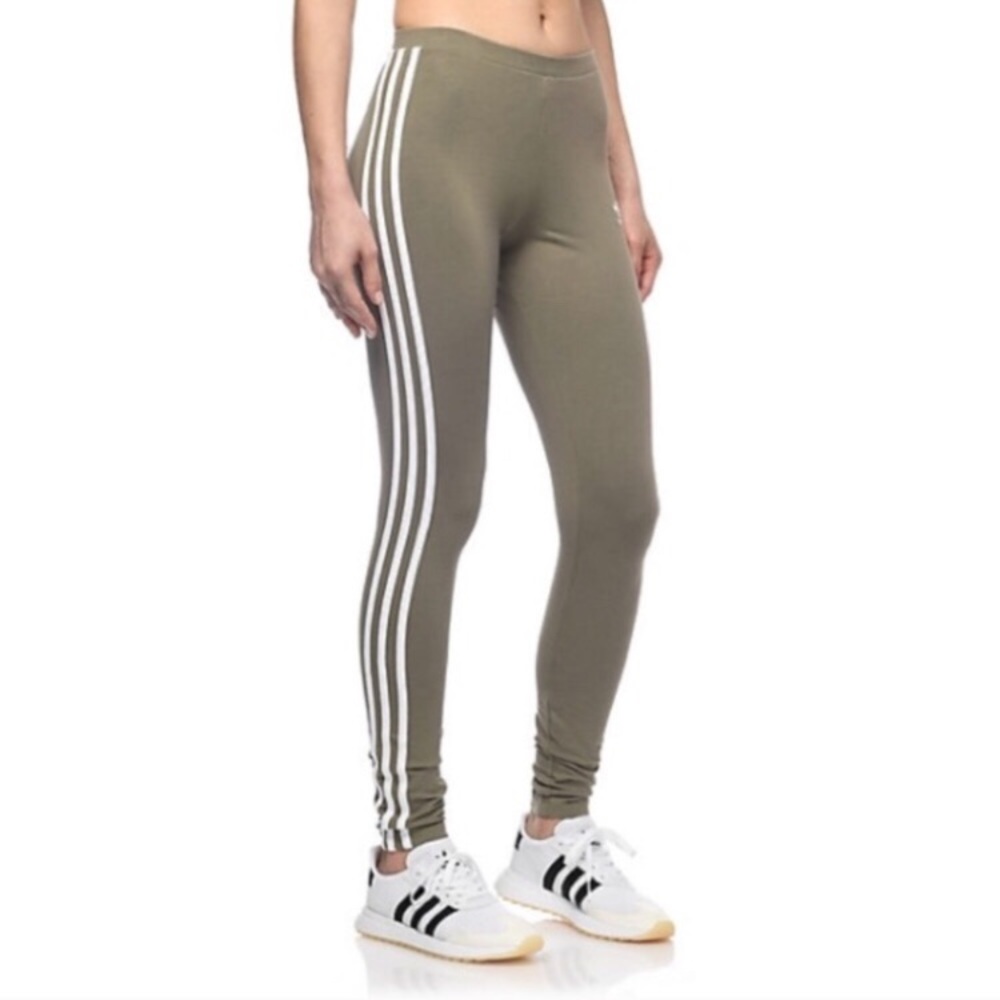 Brand new Adidas Originals leggings in Cargo - Picture 3 of 8