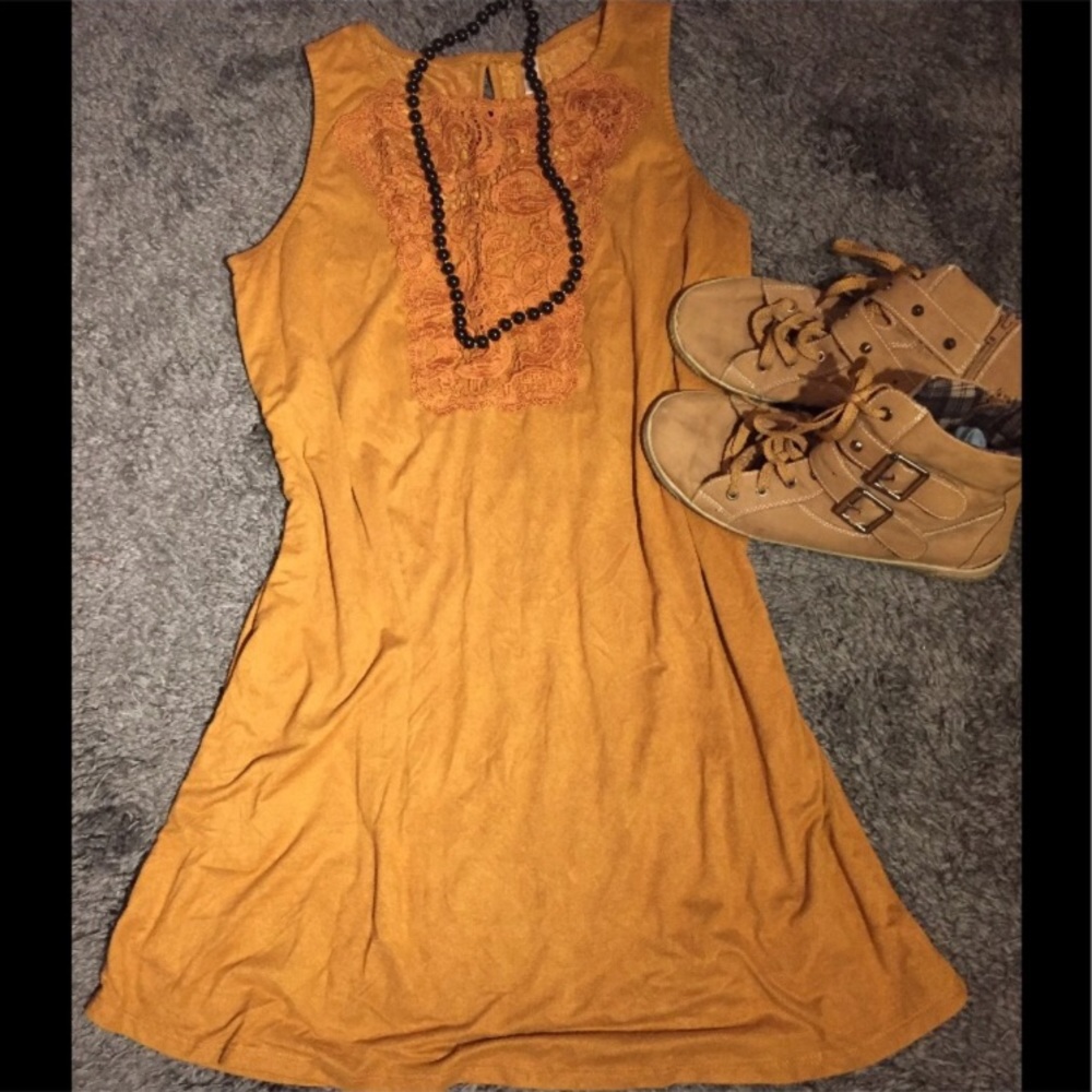 Simple brown dress ✨