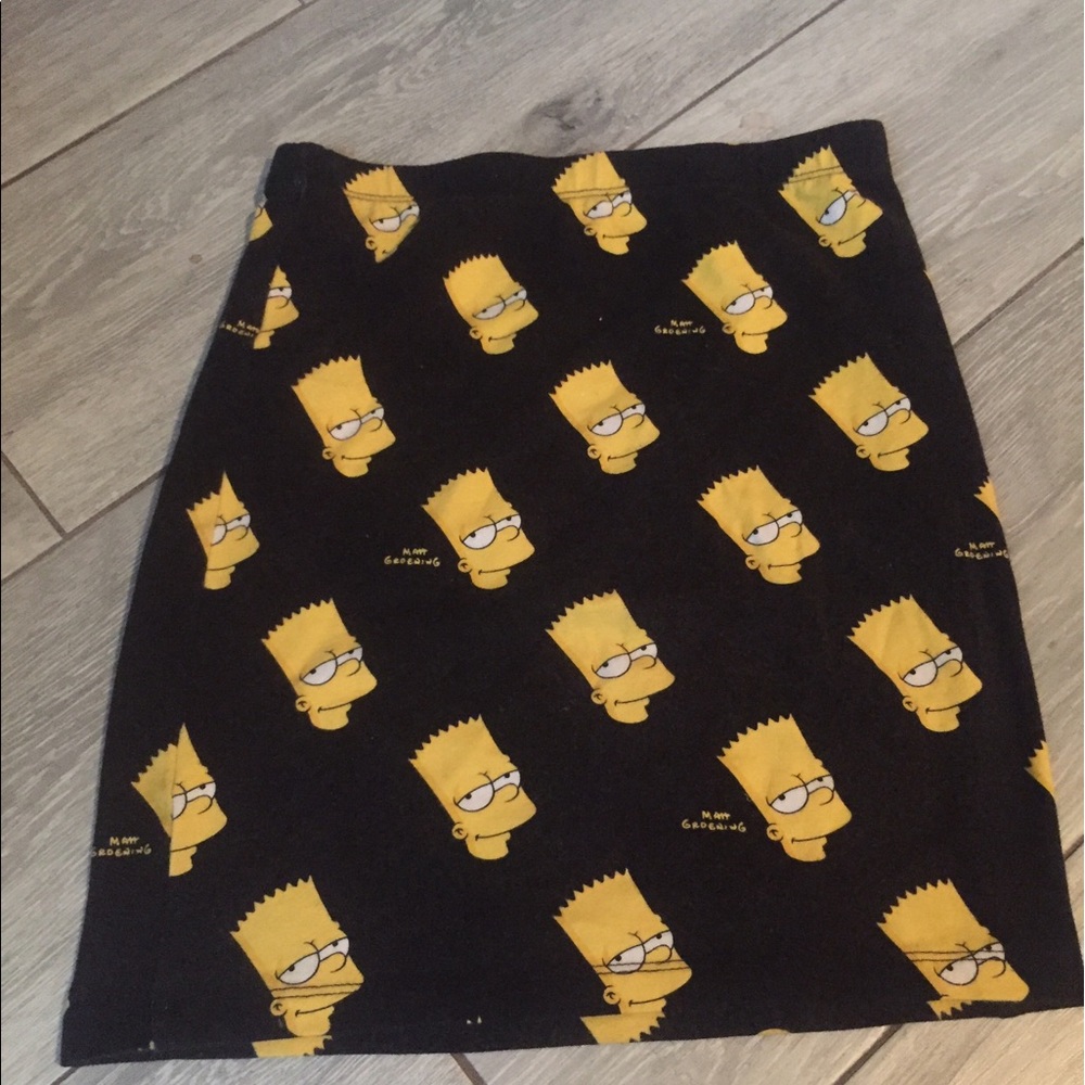 Bart Simpson Pencil skirt