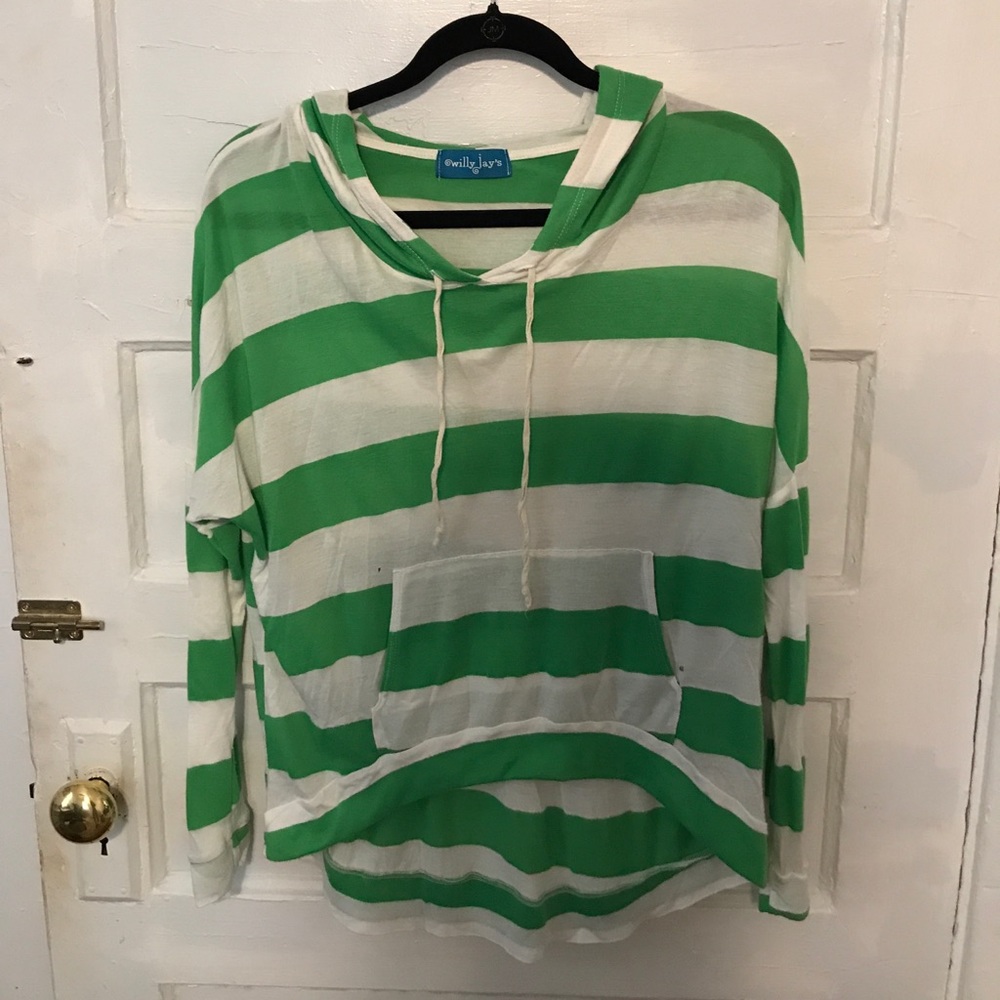 Shirt with hood