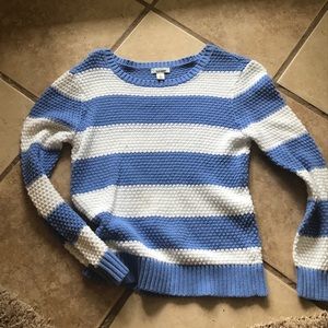 New-ish blue and white sweater