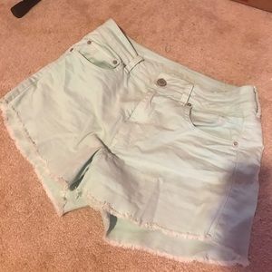 American Eagle cut off shorts