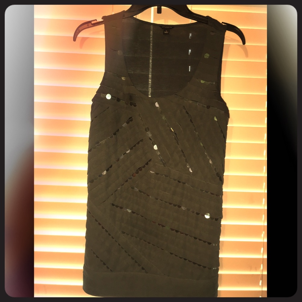Ann Taylor Sequin tank