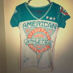 American fighter shirt