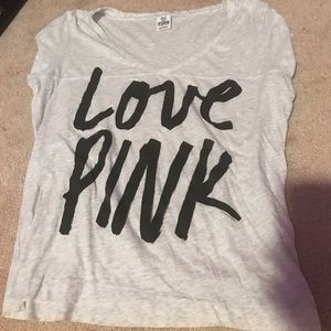 Victoria's Secret love pink t-shirt