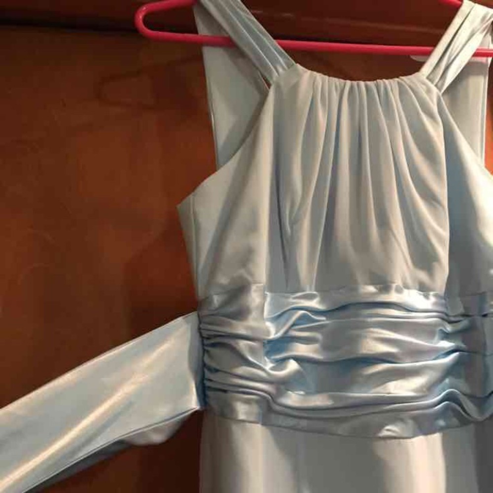 Light blue formal dress