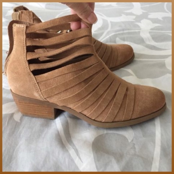 wrapped in suede ankle booties - Picture 2 of 5