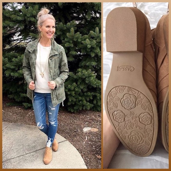 wrapped in suede ankle booties - Picture 5 of 5