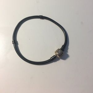 Pandora Oxidized Sterling Silver Bracelet