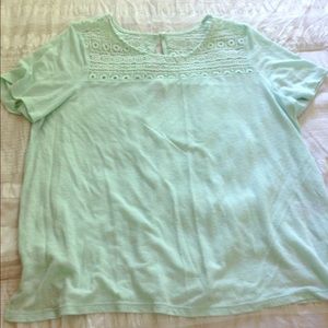 Old Navy - Knit Top - Seafoam - Size XL