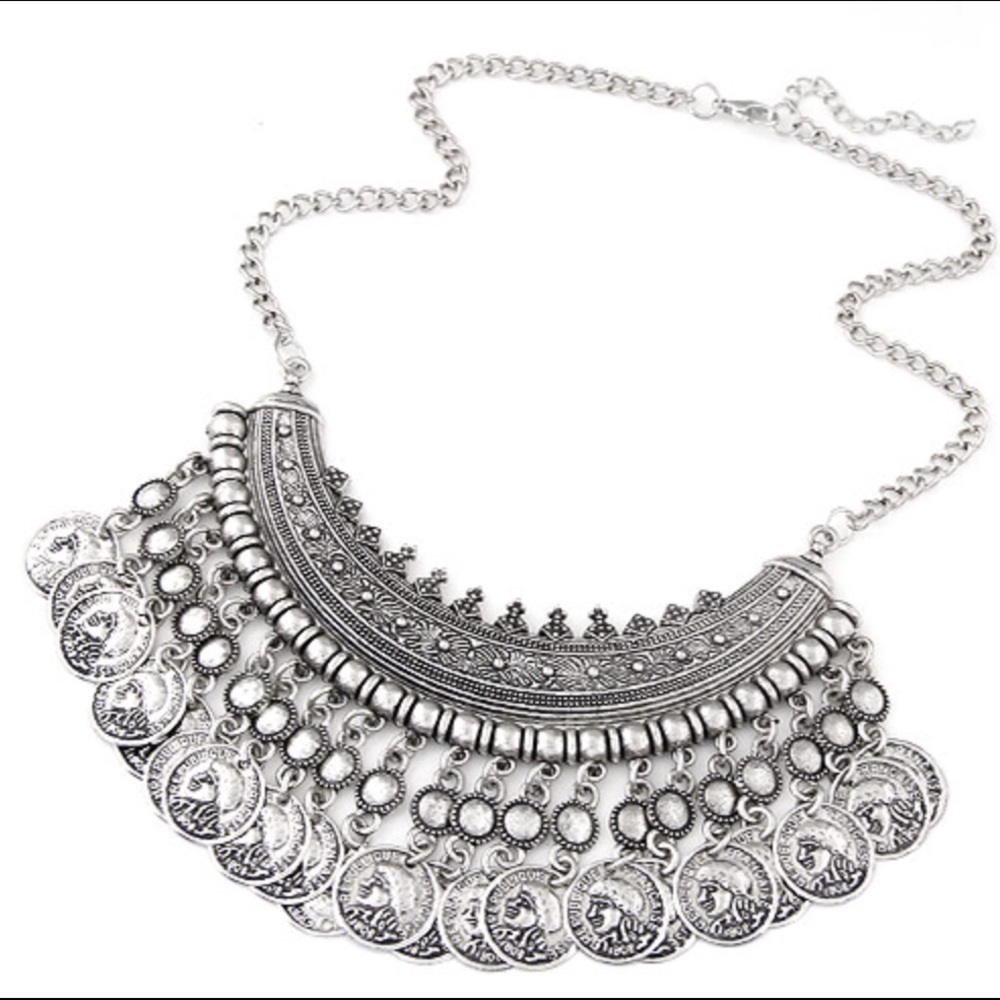 Bohemian Coined Necklace