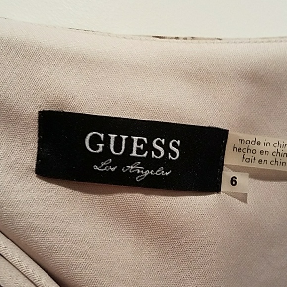 Guess off the shoulder dress worn once - Picture 3 of 4