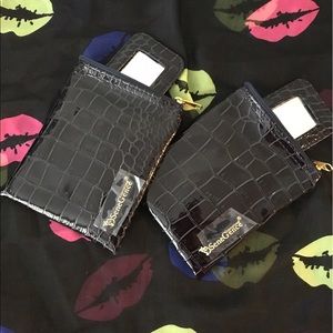 2 Lipsense lipstick cases with mirror.