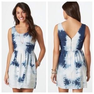 AMERICAN EAGLE tie dye denim dress.