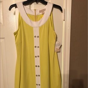 Micheal Kors Yellow Dress
