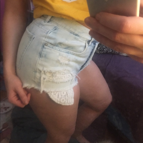 Denim Shorts - Picture 2 of 2