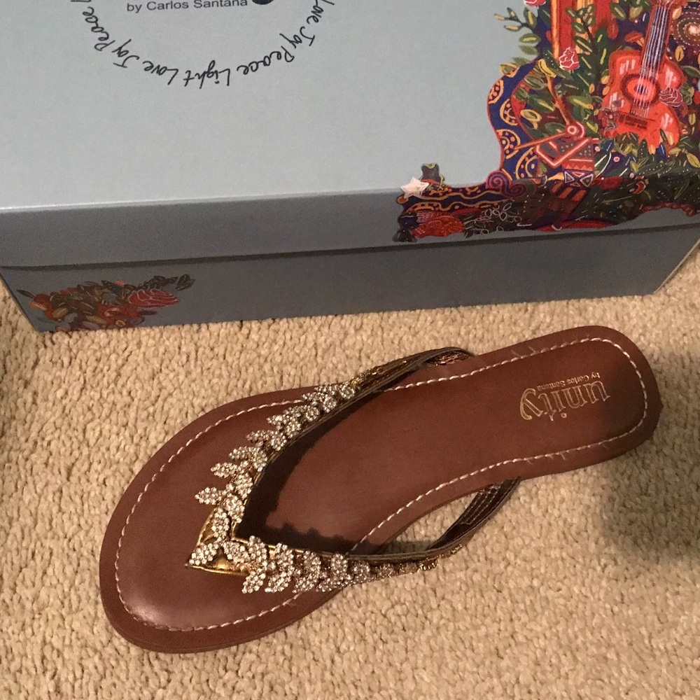 Carlos Santana Laurel Vine Sandals Size 7