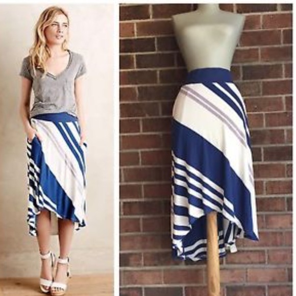 Anthropologie Dresses & Skirts - Anthropologie Rare Bordeaux Jersey Knit Skirt