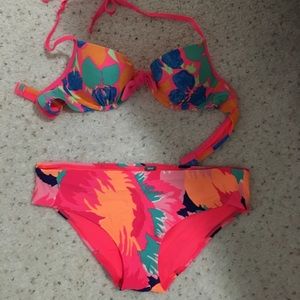 Colorful bathing suit! Bottoms and top