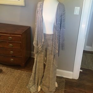 Pink lotus lounge wear set