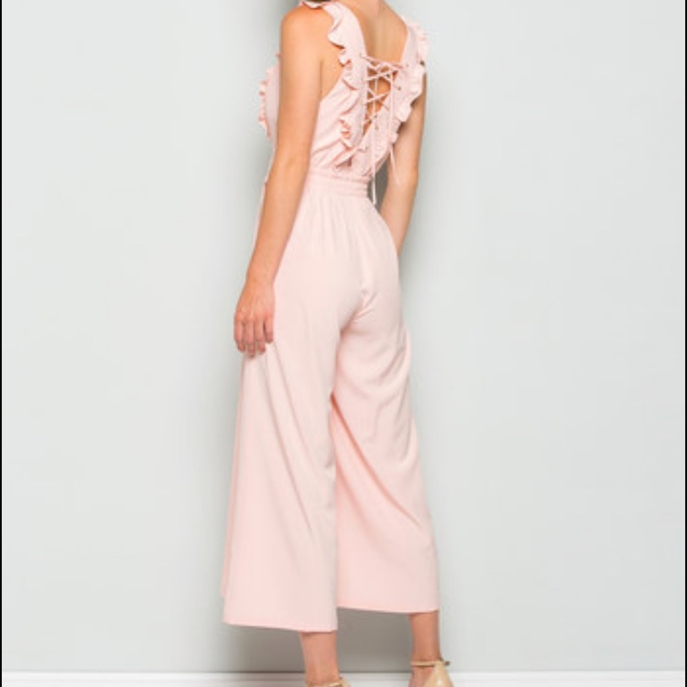 Pink jumpsuit