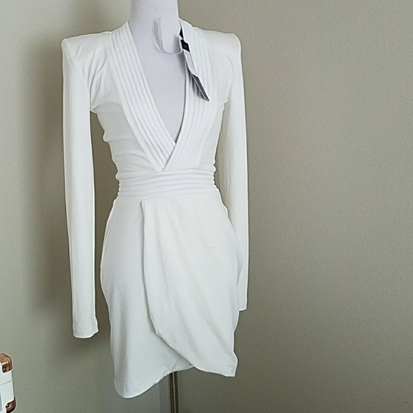 Zhivago white shallows mini dress - Picture 2 of 5