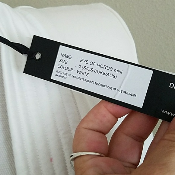 Zhivago white shallows mini dress - Picture 3 of 5