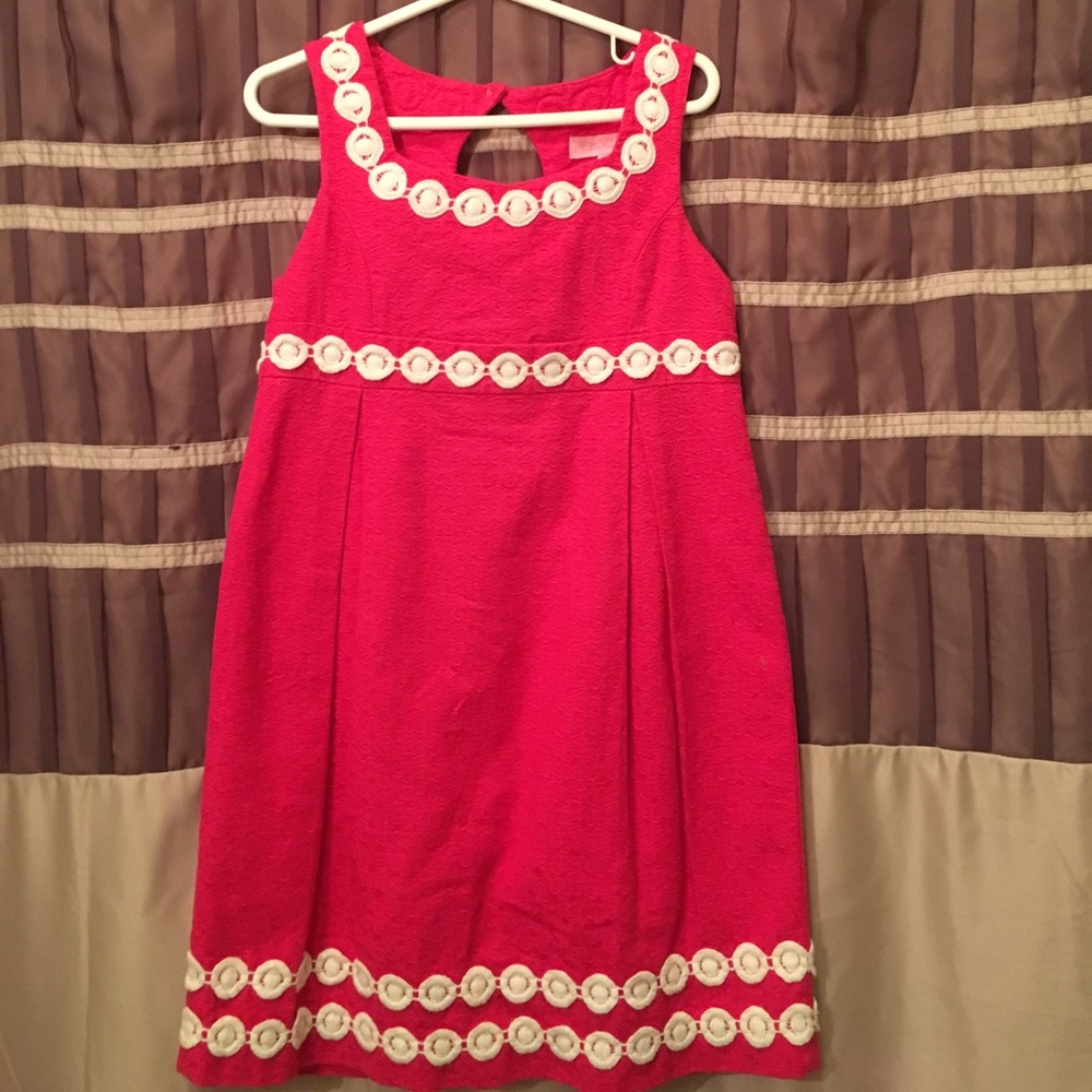 Lilly Pulitzer Minnie shift in Hotty Pink