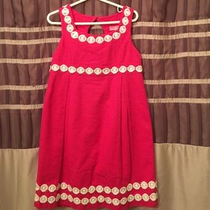 Lilly Pulitzer Minnie shift in Hotty Pink