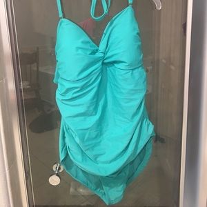Mint colored merona bathing suit