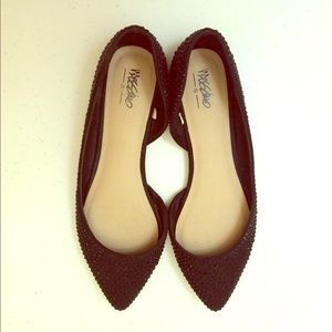 💋LAST DROP Mossimo Pointed & Studded Flats 7.5