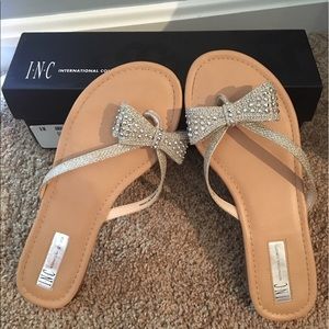 Cute size 8 flip flops