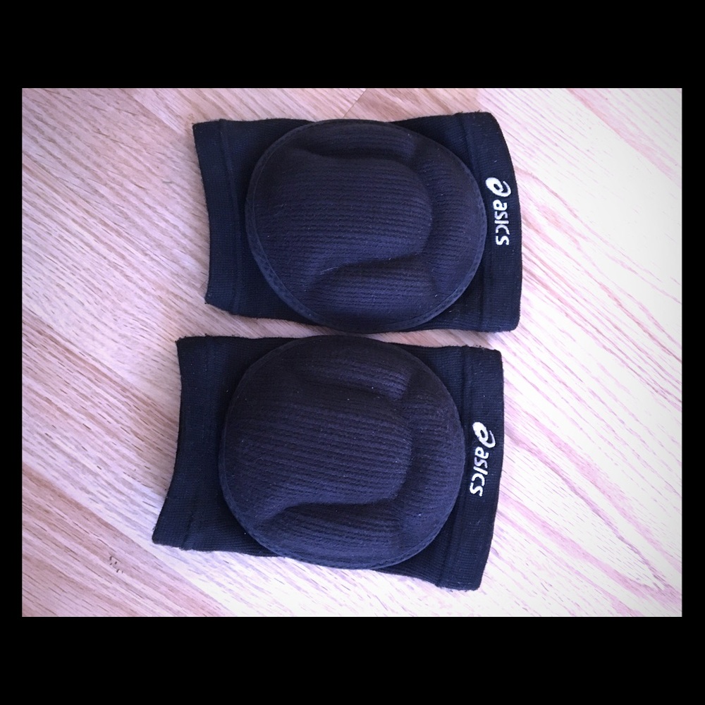 Asics Black Volleyball Kneepads
