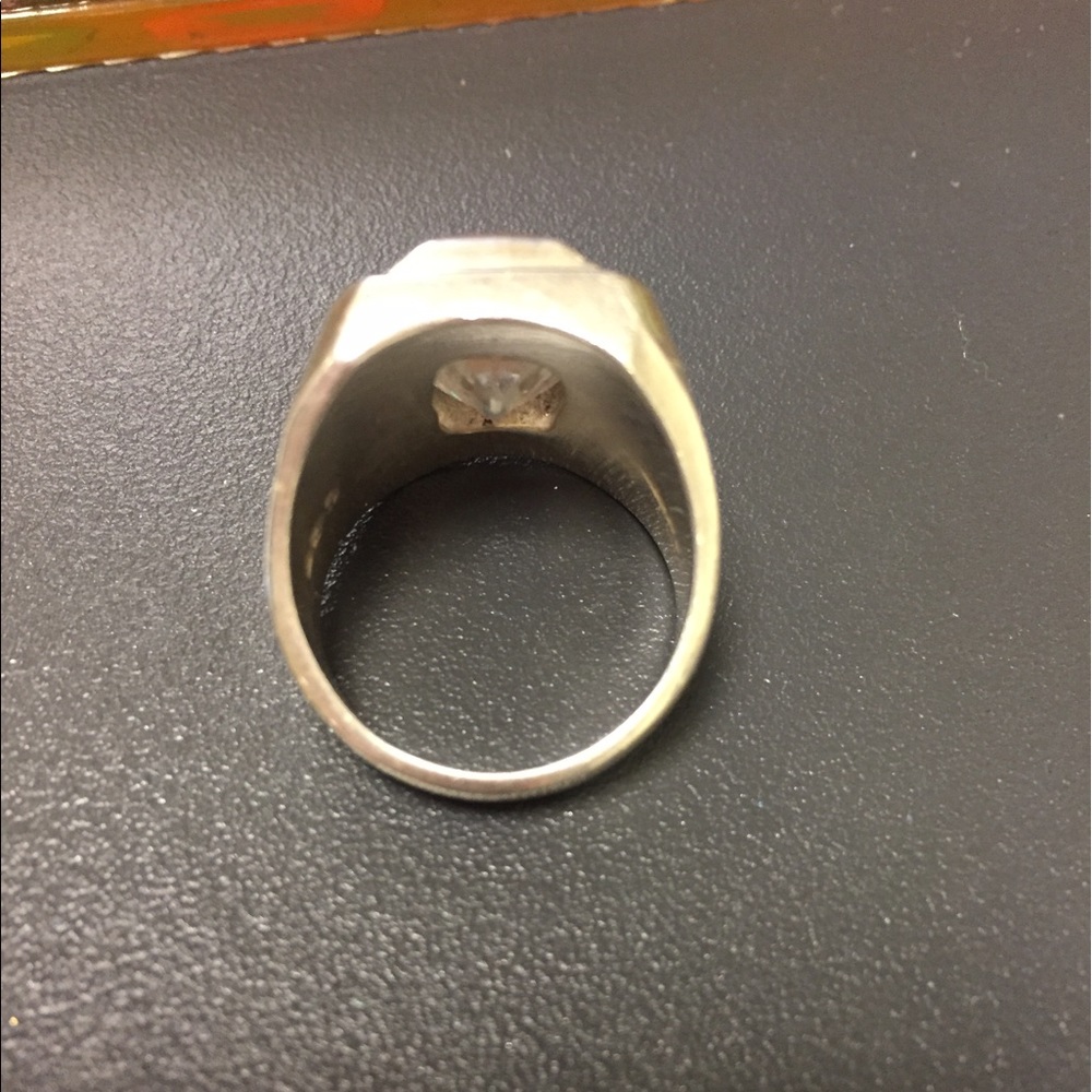 Heavy Ss Statement Ring - image 5