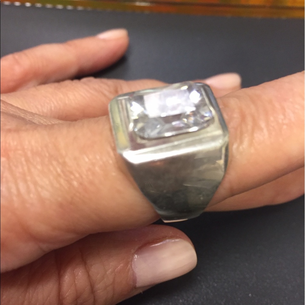 Heavy Ss Statement Ring - image 2