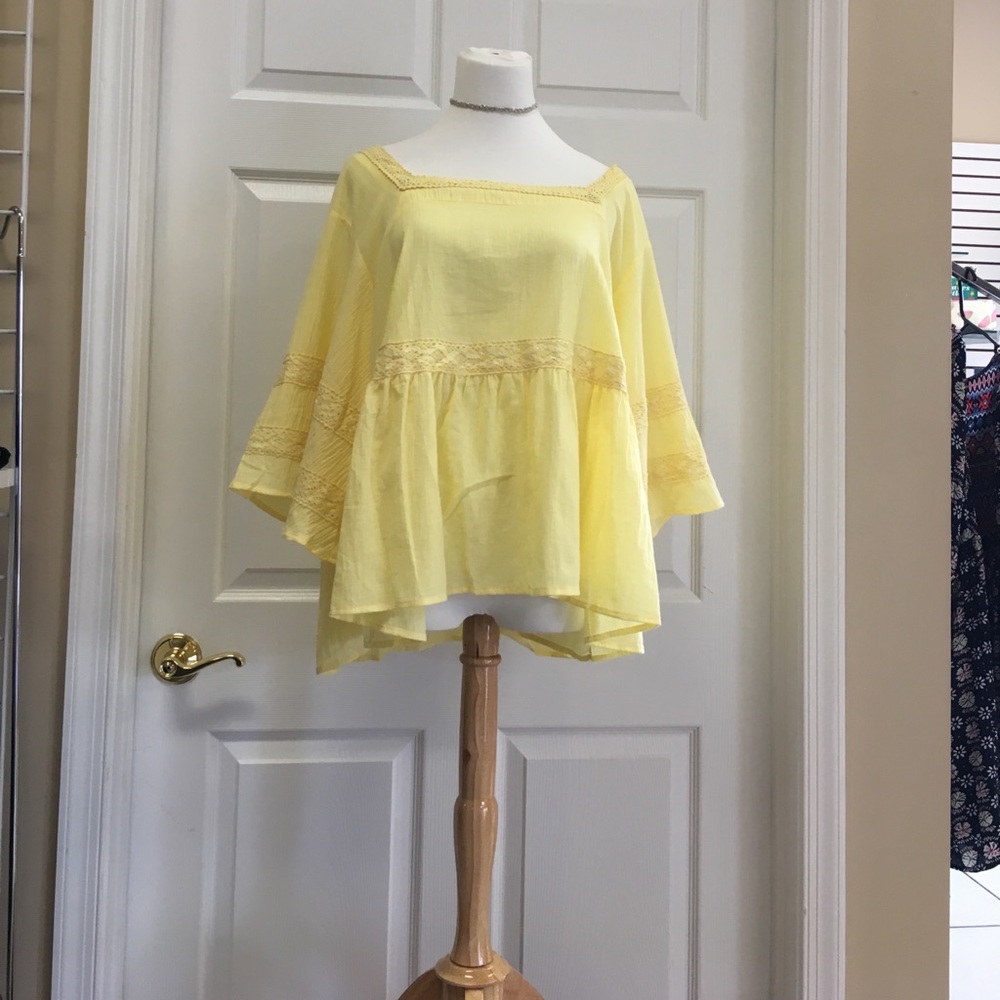 My beloved Gauzy yellow top