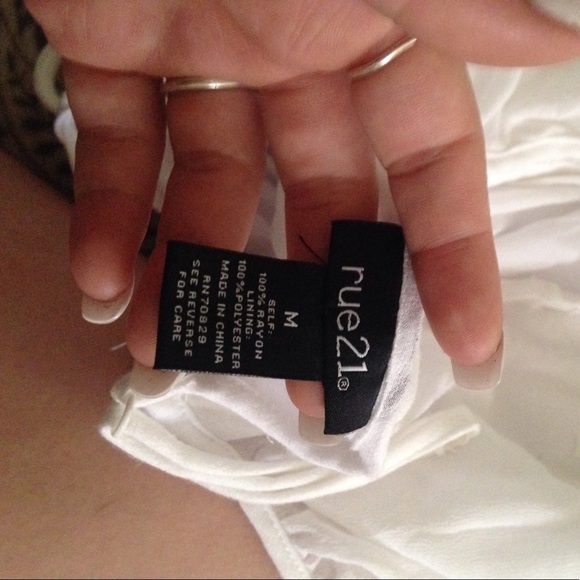 White Romper - Picture 2 of 2