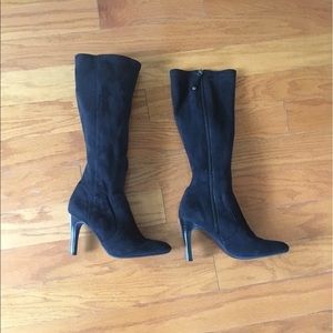 Isaac Mizrahi "faux suede" boots