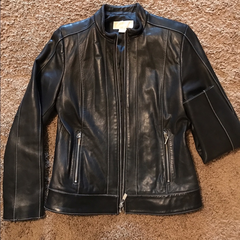 Micheal Kors Leather Jacket