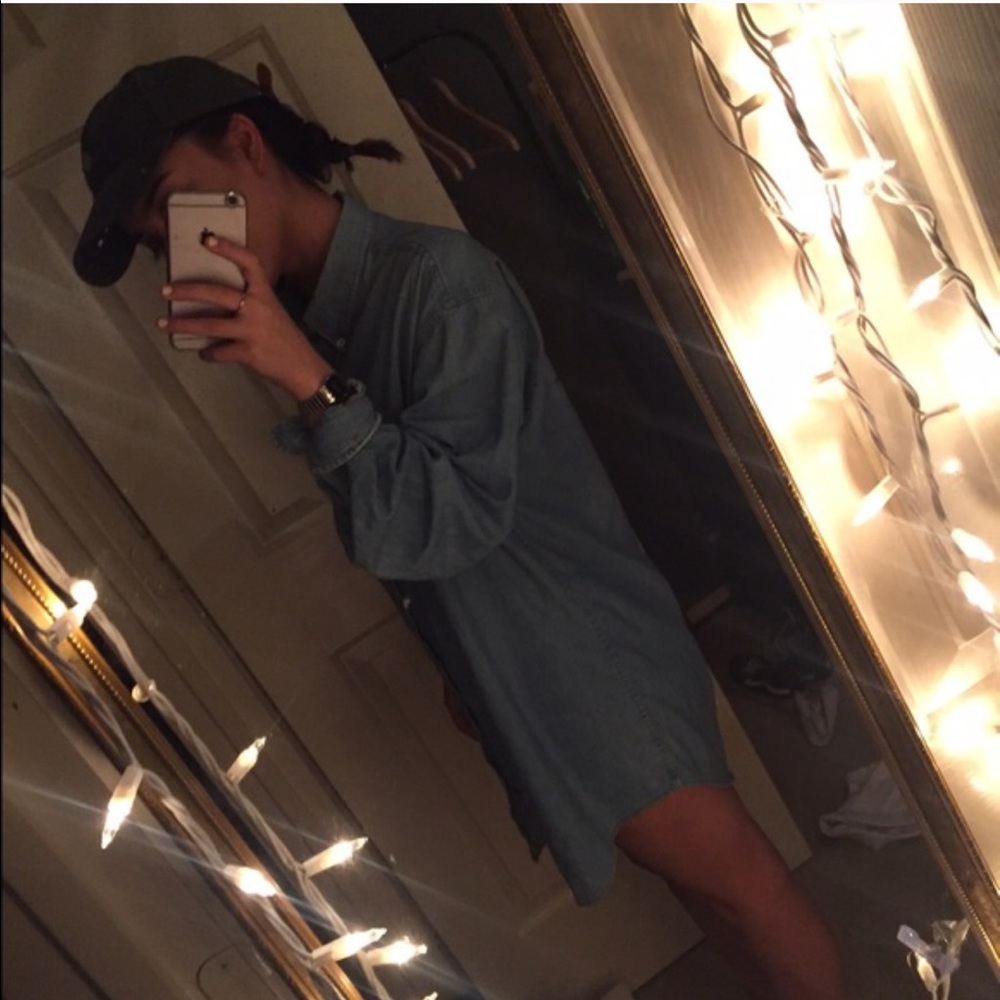 RALPH LAUREN BUTTON DOWN SHIRT/DRESS