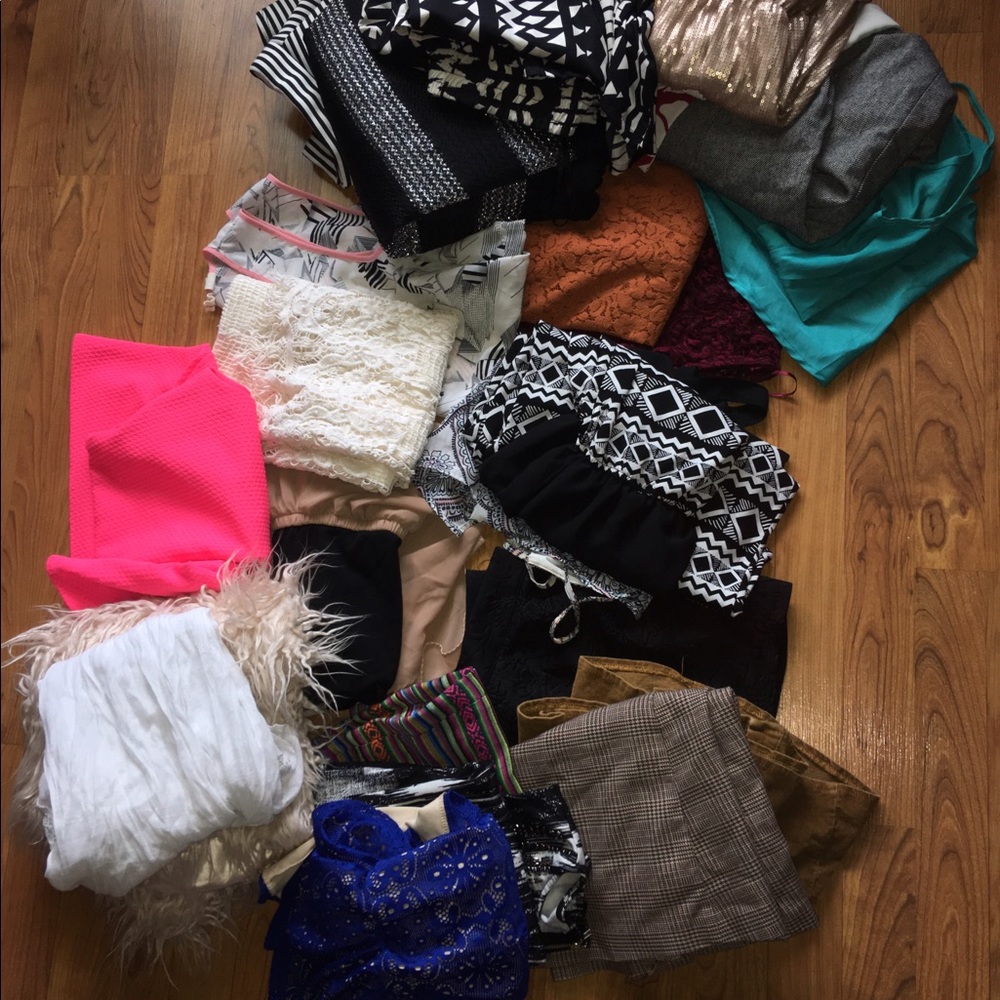 Clothes all for $60 or $3 each! Add on Mercari !