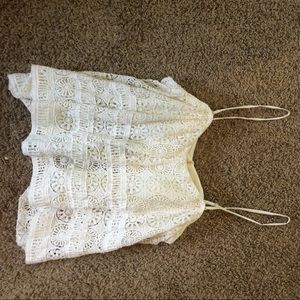 Free People Eyelit Top