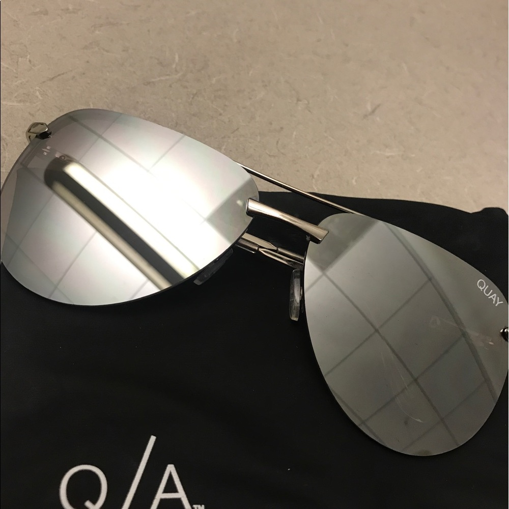 Quay The Playa Silver/Mirror