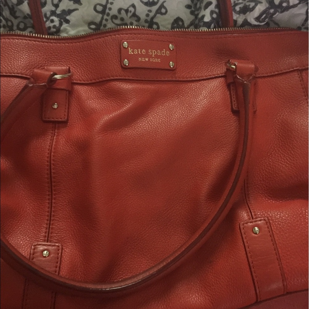 Red Kate Spade bag