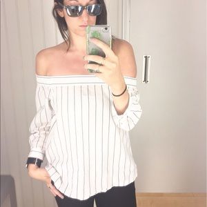 LOFT off shoulder top