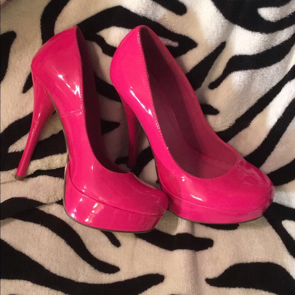 Hot Pink Heels